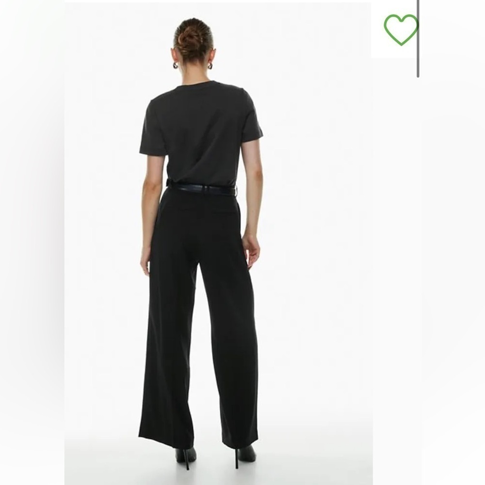 BABATON BLACK CUPRO PANTS WITH POCKETS. Size 0 - Picture 3 of 14
